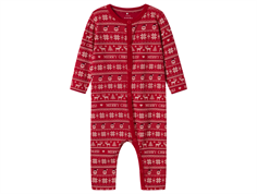 Name It jester red merry Christmas sleepsuit